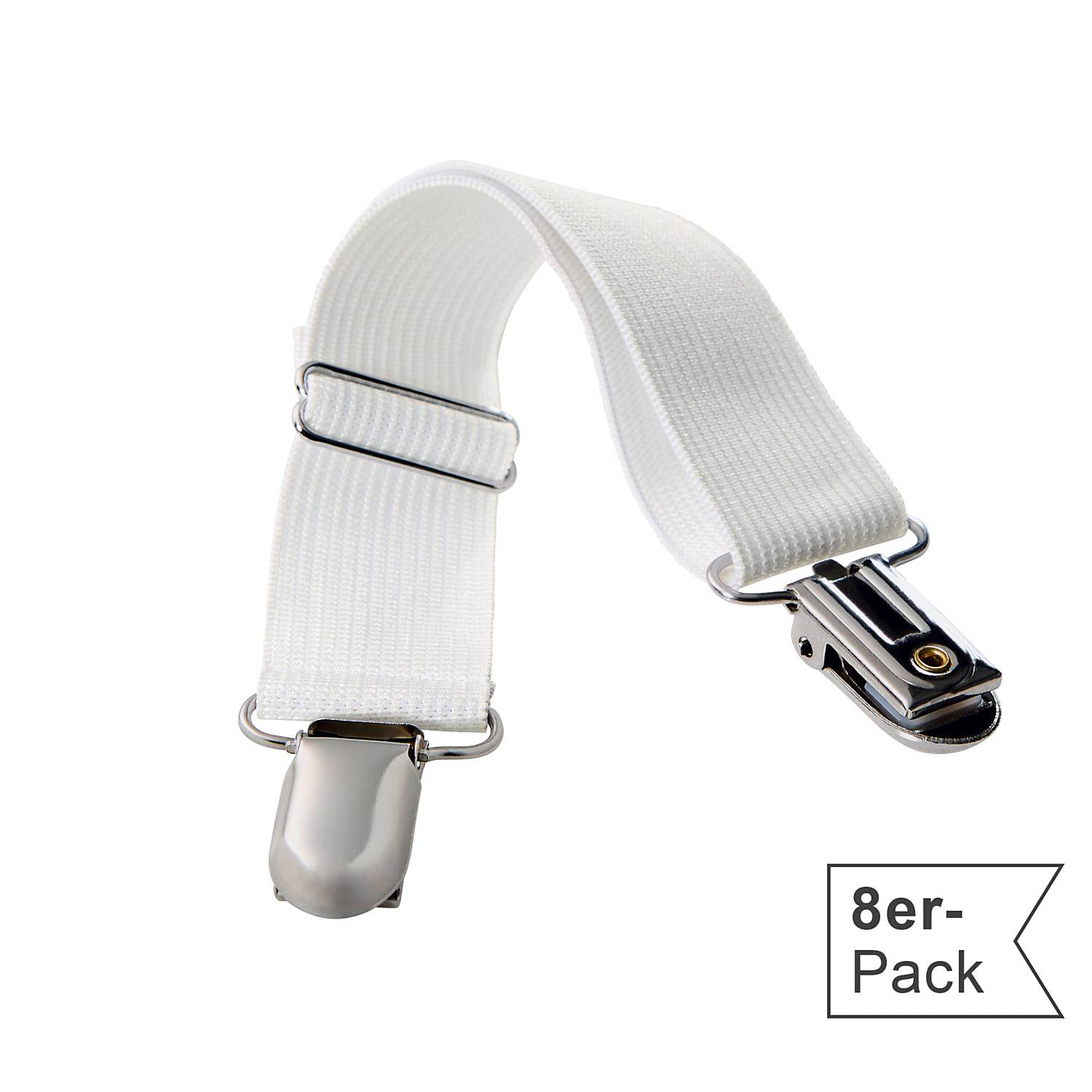 Bettlakenspanner im 8er-Pack