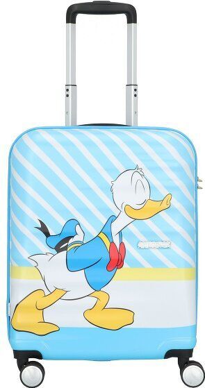 American Tourister Kinderkoffer - Wavebreaker Disney Spinner55/20 Disney (Handbagage) Donald Blue Kiss