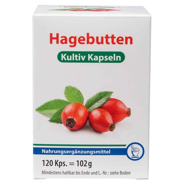 Hagebutten Kultiv Kapseln, 120 St