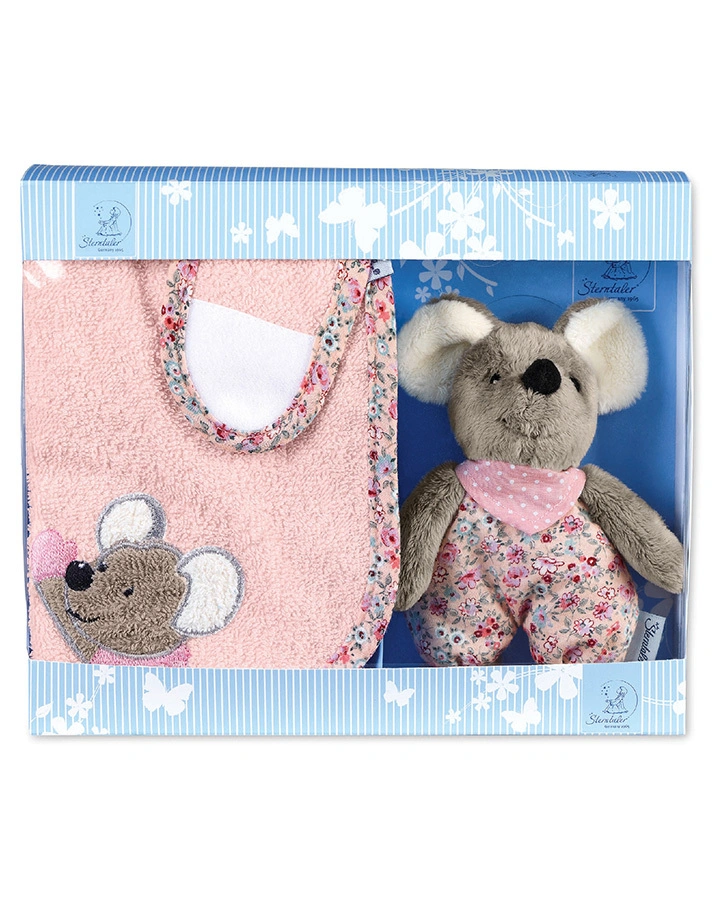 Geschenk-Set MAUS MABEL 2-teilig in rosa