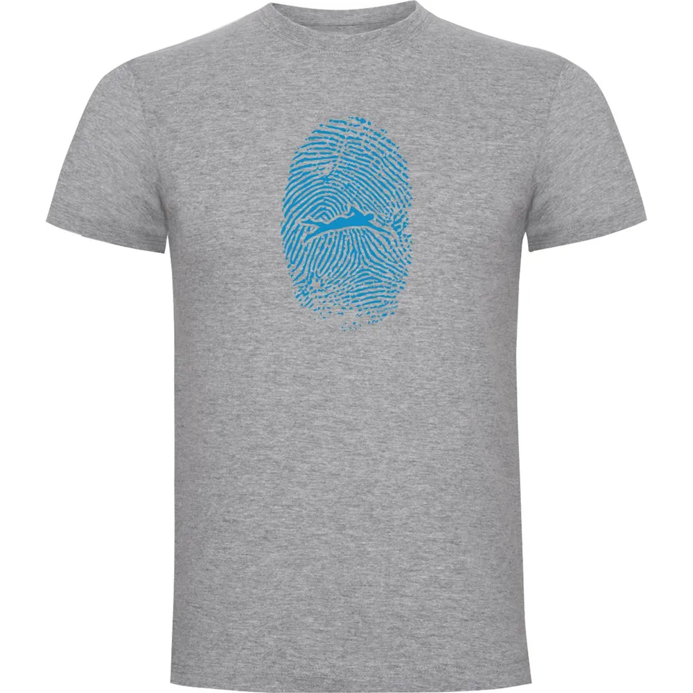 Kruskis Swimmer Fingerprint kurzarm-T-shirt