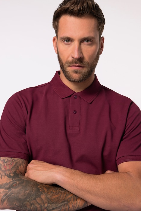 JP 1880 Poloshirt, Halbarm, Piqué, Druckknöpfe, bis 8 XL