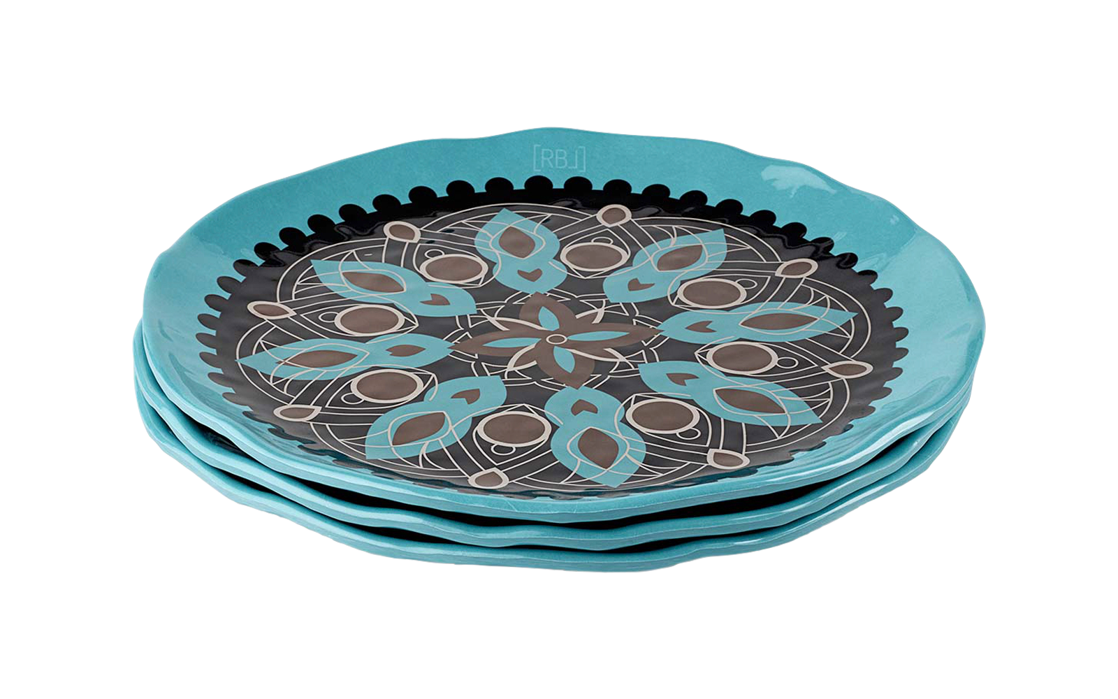 Rebel Outdoor Dessertteller 22 cm grün