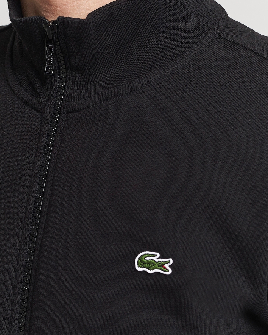 Lacoste Full Zip Sweater Black