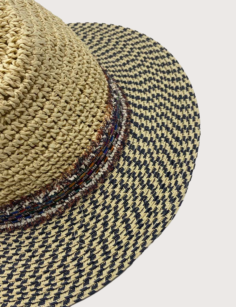 PIECES CHAPEAU DE PAILLE À BANDEAU BIBBI SHADE