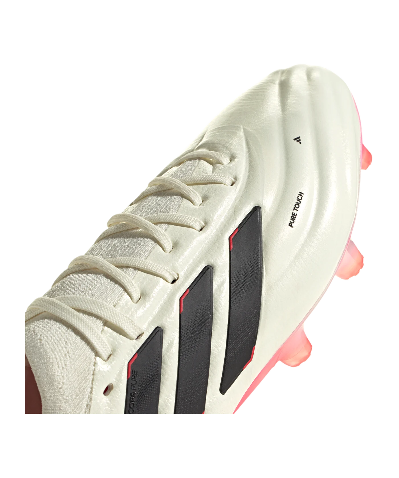 adidas COPA Pure 2 Elite KT FG Solar Energy Weiss Schwarz Rot