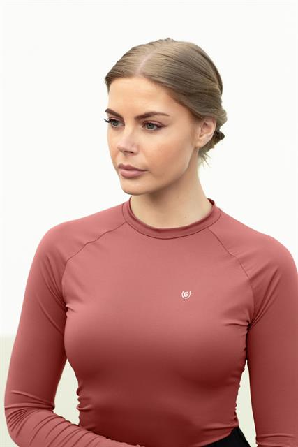 Shirt Equestrian Stockholm Dynamic Amber Rose Lichtoranje