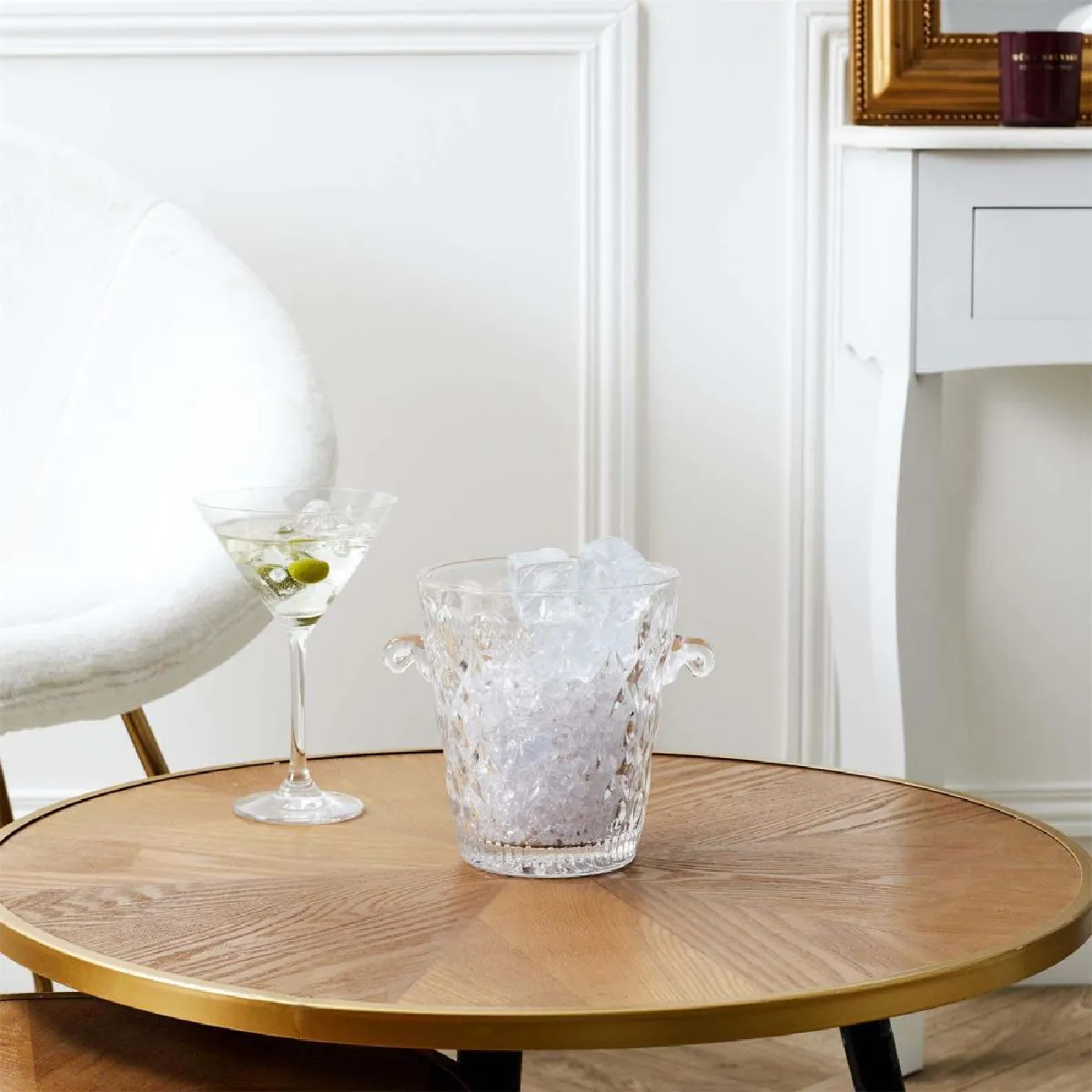 The Home Deco Factory Bougie Parfumée Figue - 13.7 cm