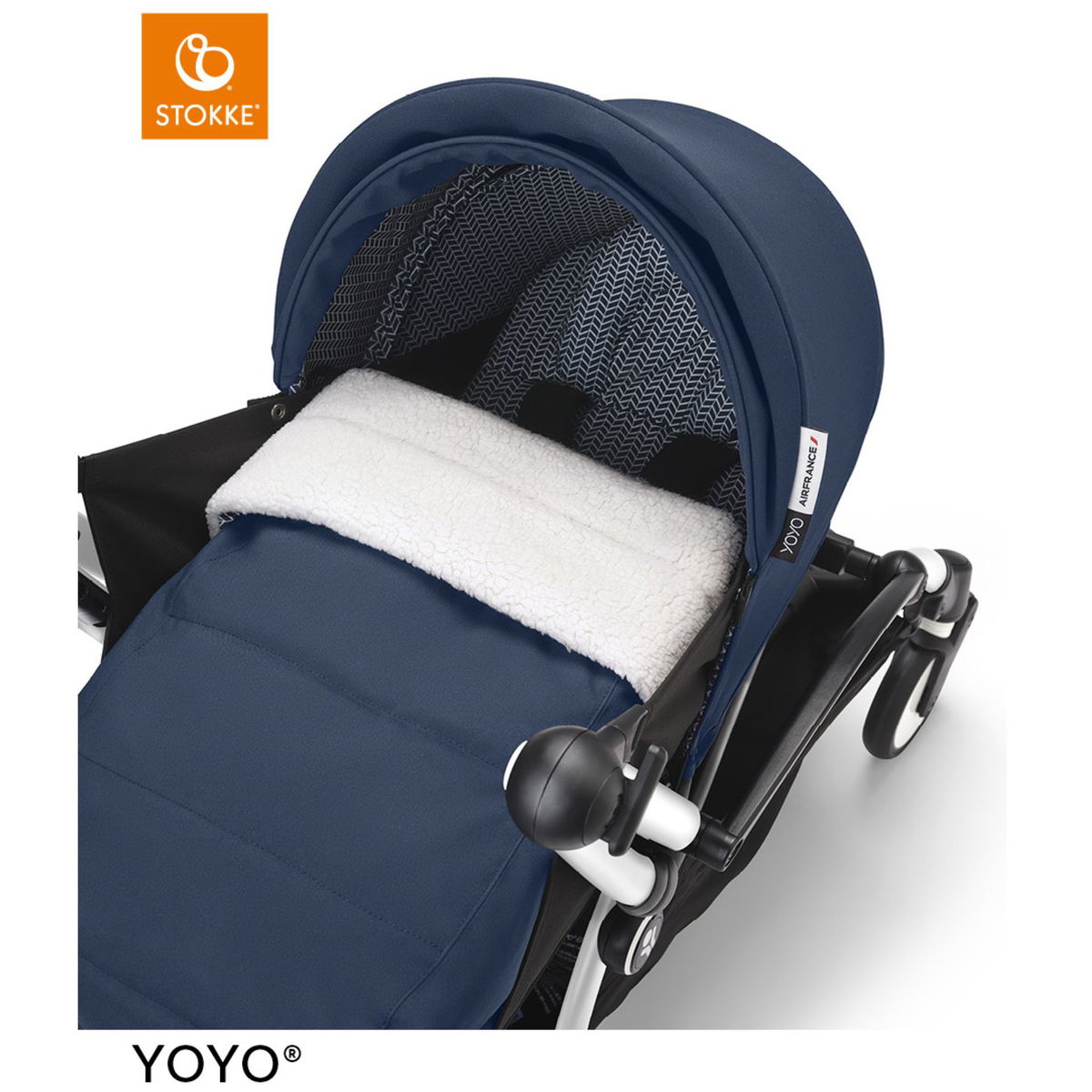 STOKKESTOKKE   YOYO 0+ Neugeborenen Set Air France blue
