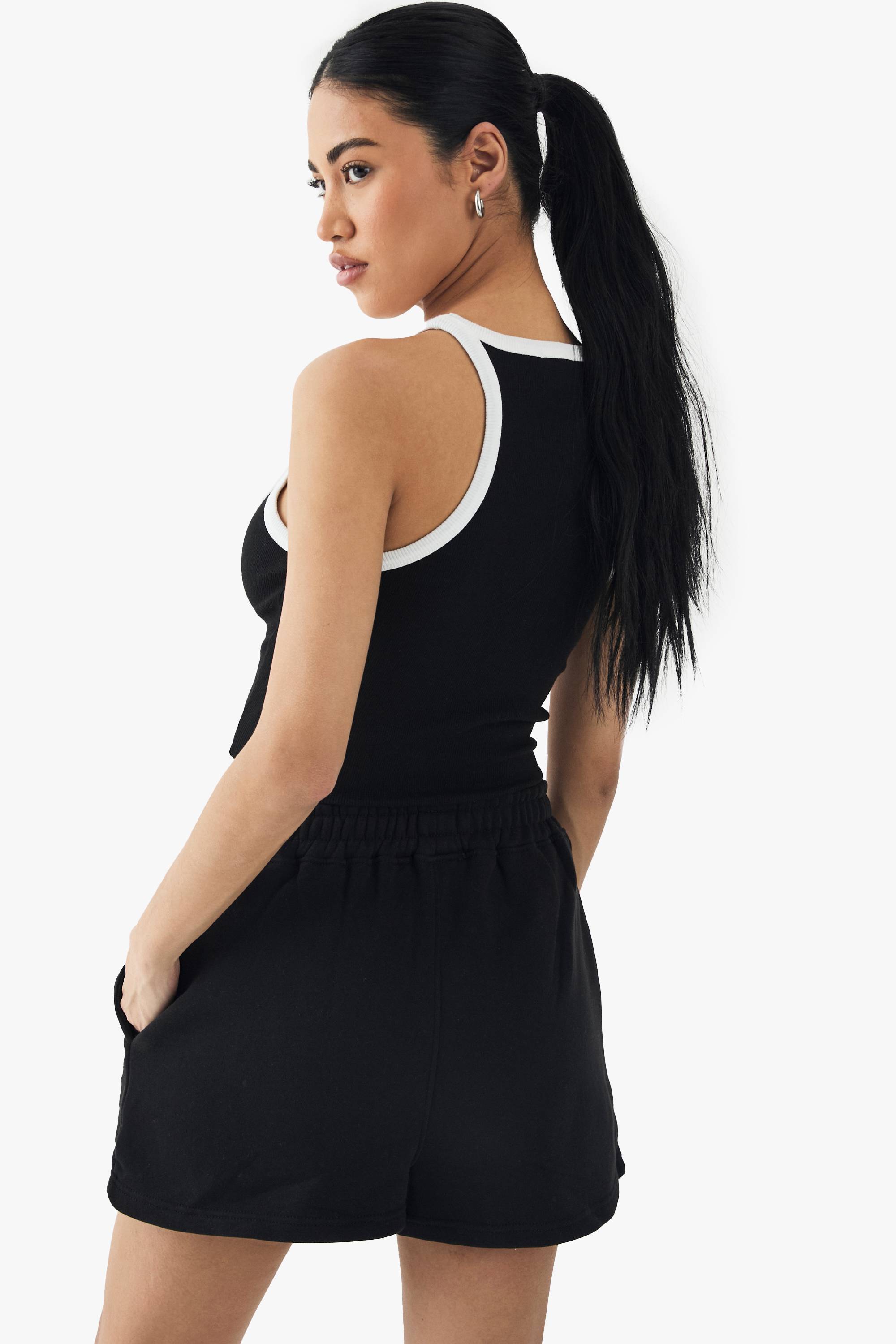 Short De Sport En Molleton Avec Appliqué Dsgn Studio Sports Club