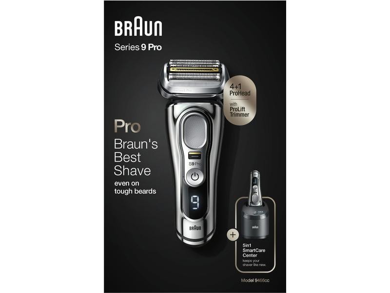 Braun Herrenrasierer Series 9 Pro 9466cc mit Reinigungsstat Rasierapparat