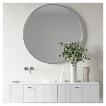 Knop Loek chroom glans 70mm
