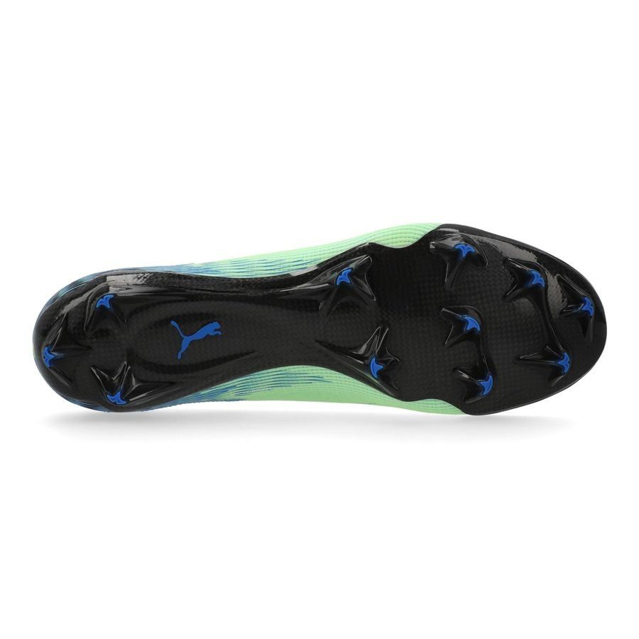 PUMA Ultra 5 Carbon FG Lights Out - Fizzy Apple/Blanc/Bleu Femme