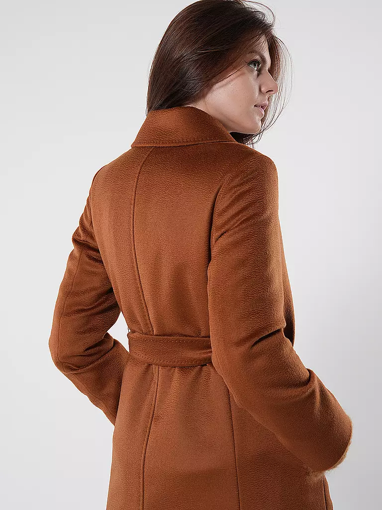 MAX MARA STUDIO Wollmantel BCOLLAG braun