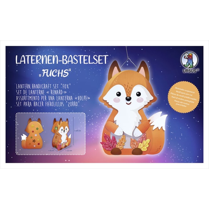 Laternen Bastelset - Fuchs