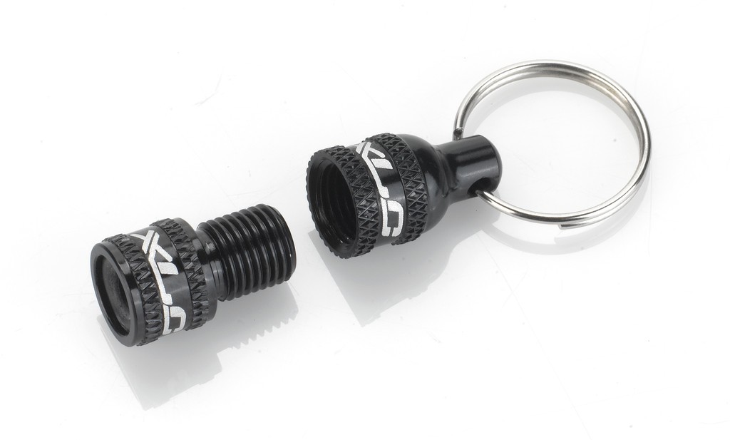 XLC race/dunlop til Auto ventil adapter sort
