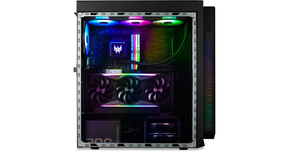 AcerPredator Orion 7000 PO7-660 IU9K85814 gaming pc  (Zwart | U9-285K | RTX 5080 | 64 GB | 2 TB)