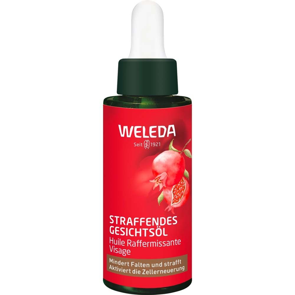 Weleda Straffendes Gesichtsöl Granatapfel - mindert Linien und Falten und strafft und nährt intensiv