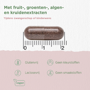 Dagravit Natural Zwanger Compleet Multivitaminen Capsules 60VCP