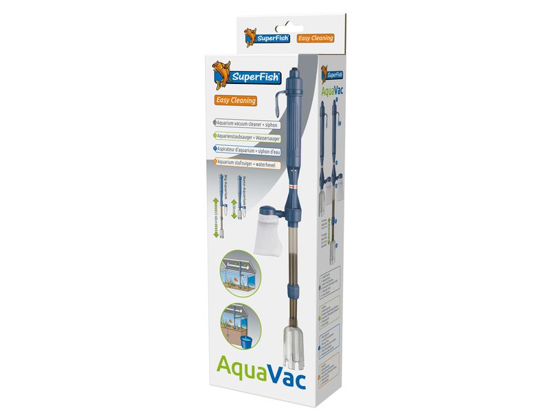 SuperFish Bodengrundreiniger Aquavac Mulmsauger
