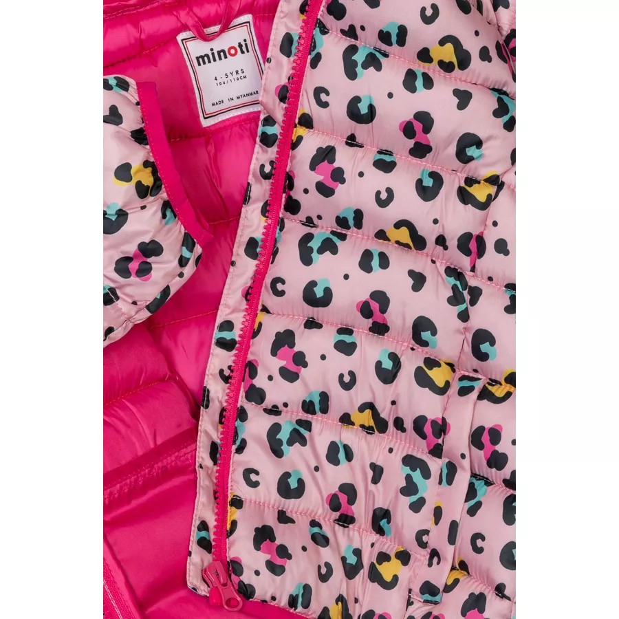 MINOTI Steppjacke mit Stehkragen Hellrosa