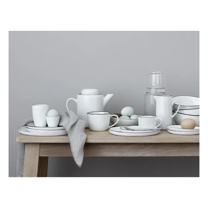 Broste Copenhagen Assiette en porcelaine Salt