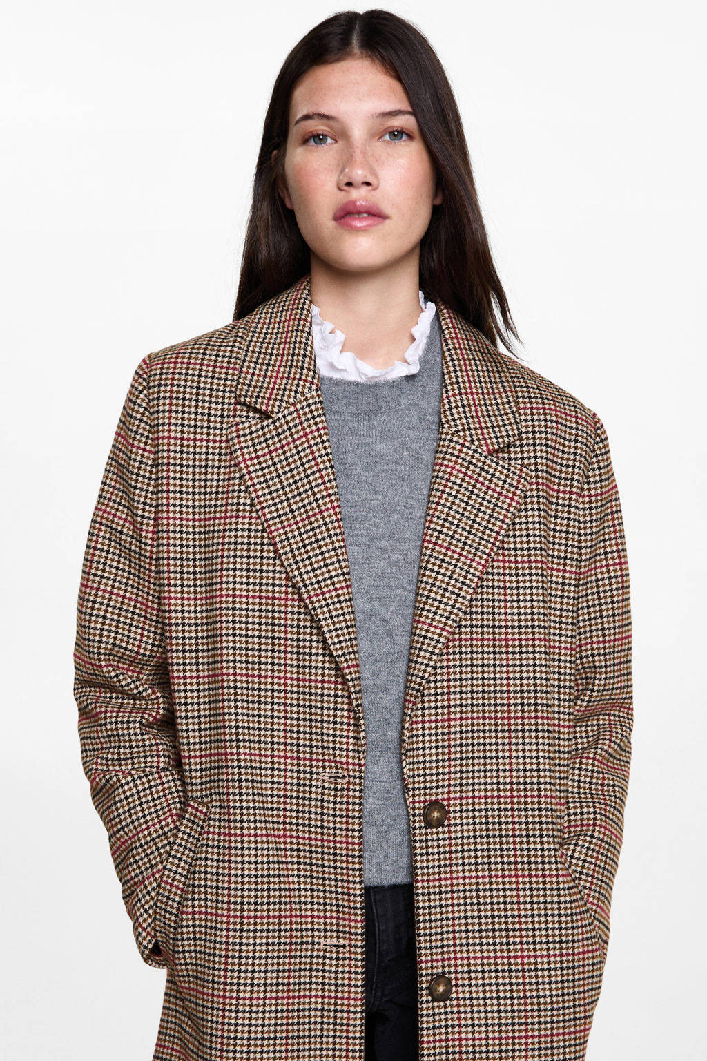 MANGO TEEN manteljas bruin