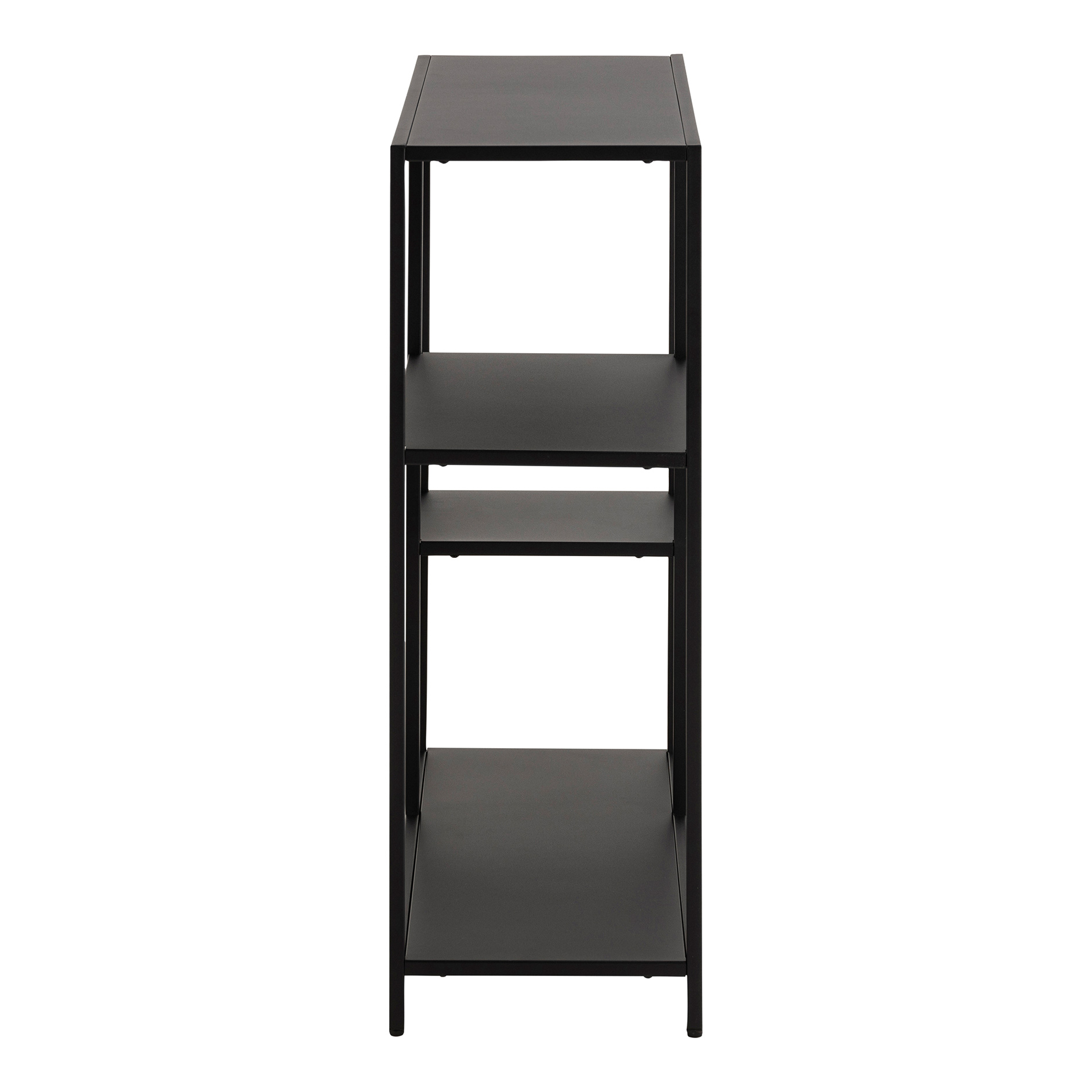 Regal NEWCASTLE - schwarz - 3 Ablagen - 79,5 cm