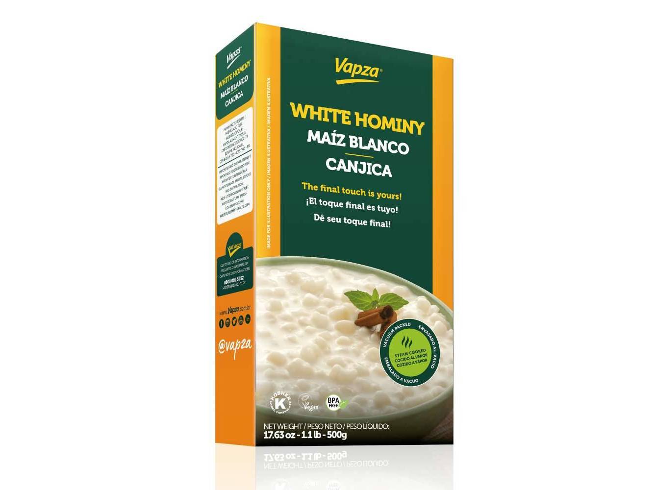 REFEIÇÃO RAPIDA VAPZA CANJICA COZIDA 500G