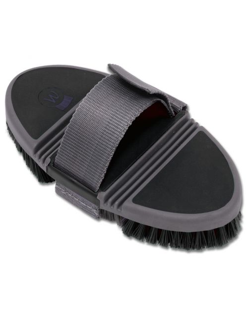 Waldhausen Flexi Body Brush - Paardenverzorging - Zwart