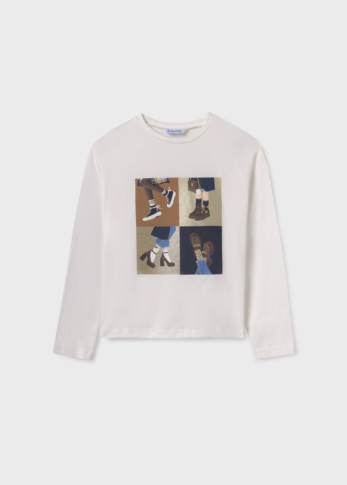 Camiseta estampada Better Cotton para meninas