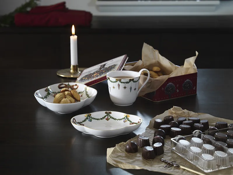 Royal Copenhagen Stjerne Riflet Jul Kop
