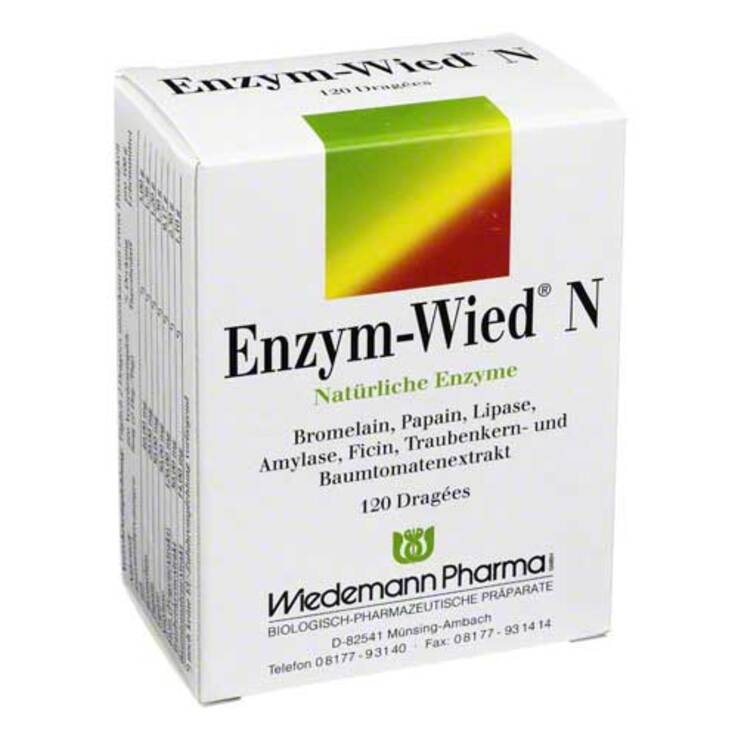 Enzym Wied N Dragees, 120 St