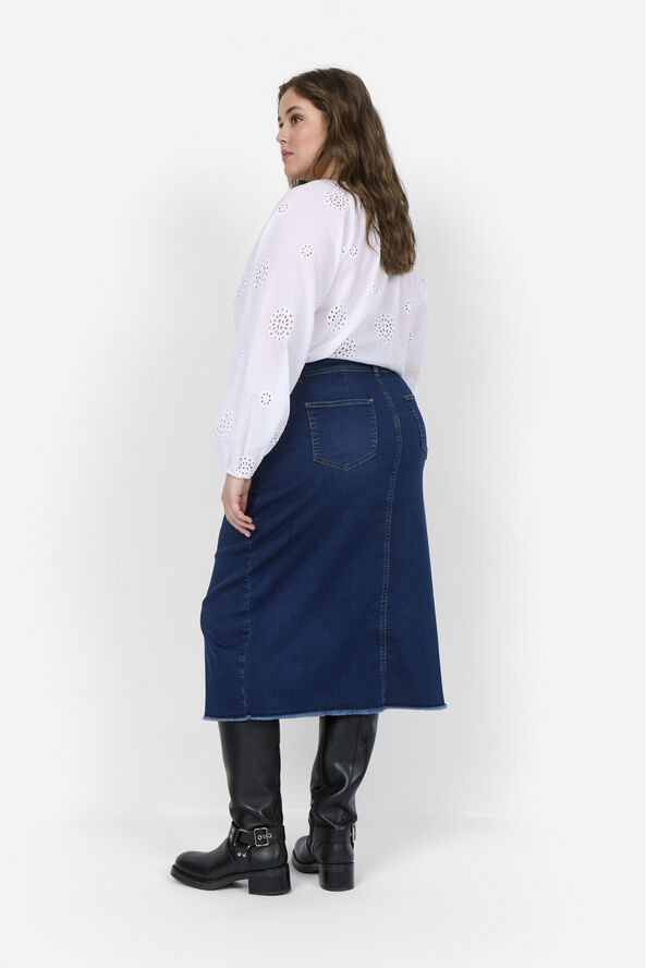 Wasabiconcept Curvy WA-GIT 1 Bluse Hvid 1000 hvid