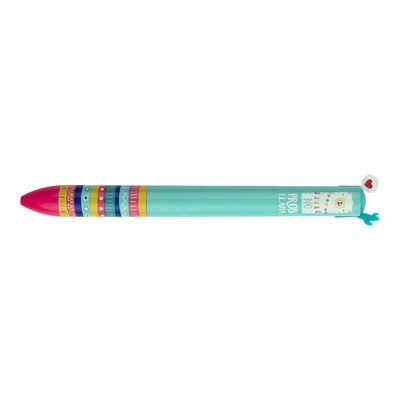 Legami - Stylo à bille 2 couleurs - motif lama