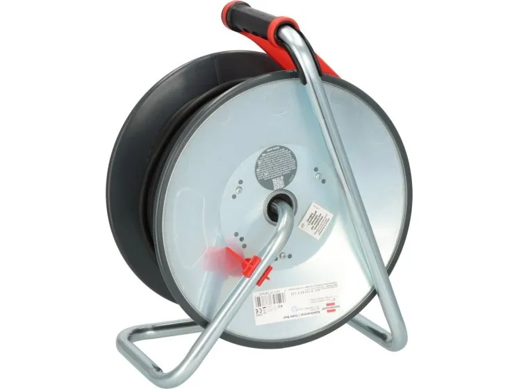 Brennenstuhl 9191400110, Sort, Rød, Plast, 4 AC stikkontakt(er), Type E / F, Lige, 40 m