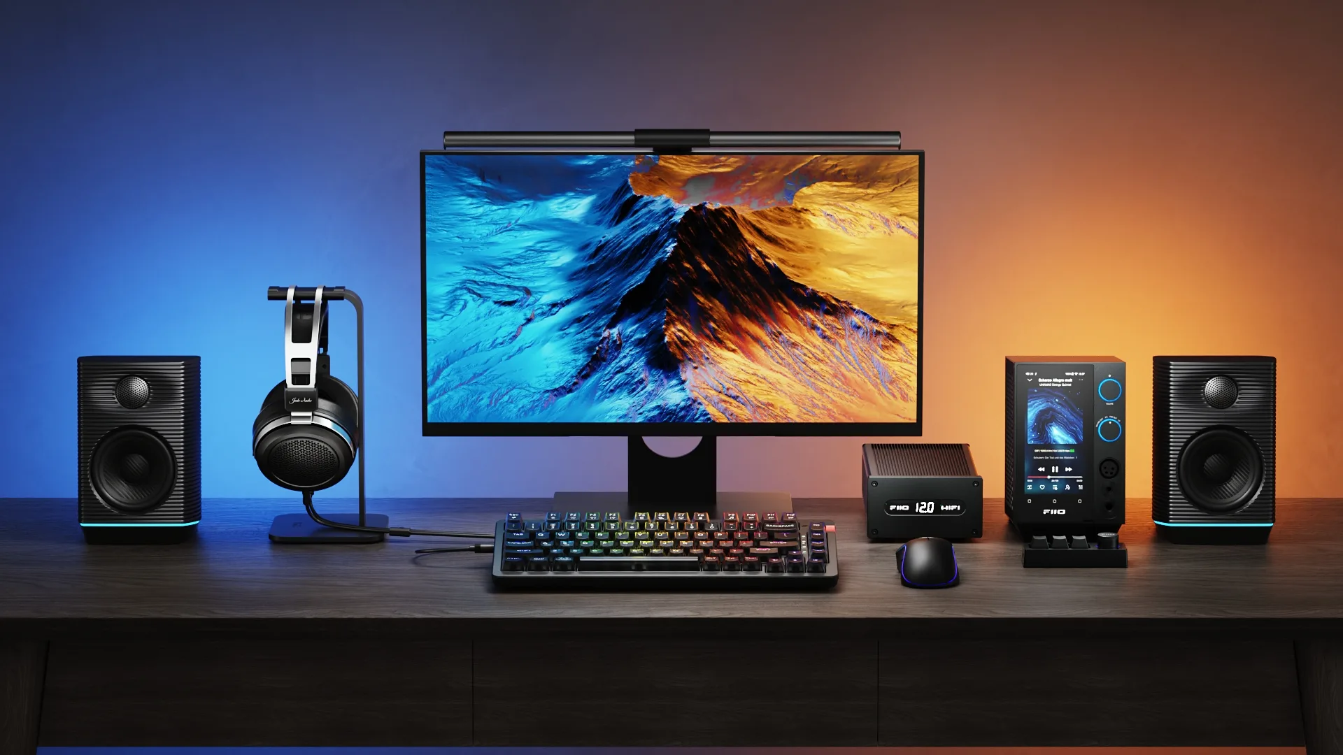 FiiO KB3 sans-fil Noir Claviers gaming