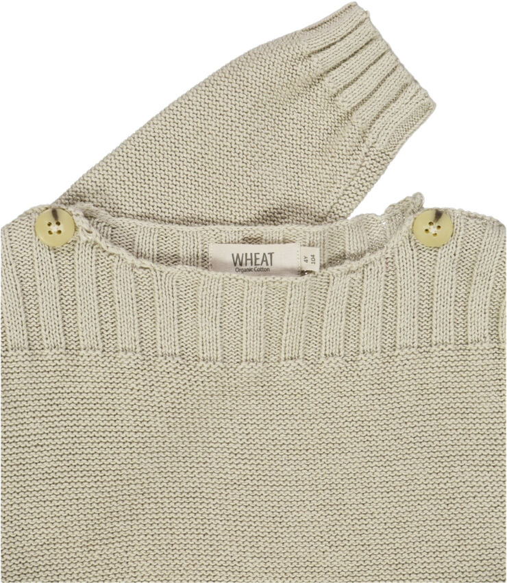 Wheat Strik Pullover Mingo Fossil