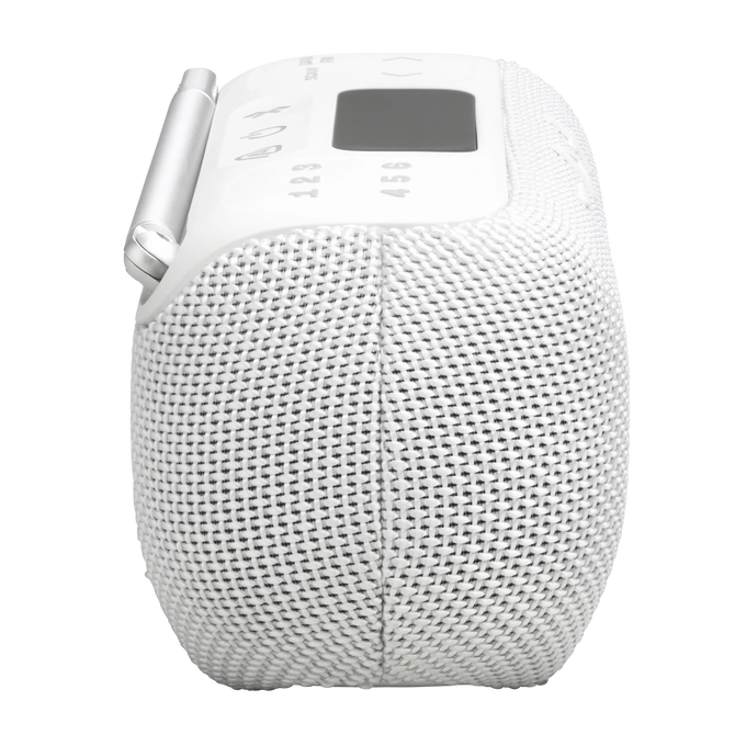 Tuner 3 Portabler Radio UKW/DAB  Lautsprecher mit Bluetooth 5.3 (JBLTUNER3WHT) - Weiss