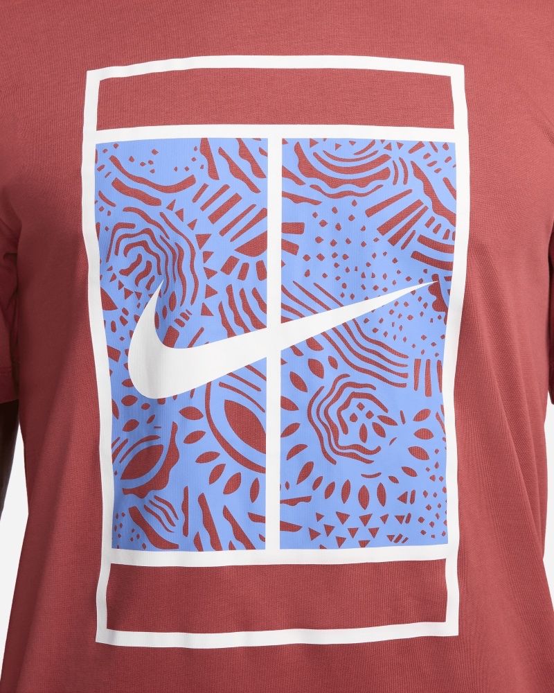 T-shirt Nike NikeCourt Rouge pour homme