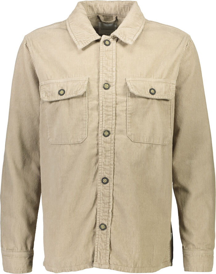 Lindbergh Corduroy overshirt Sand