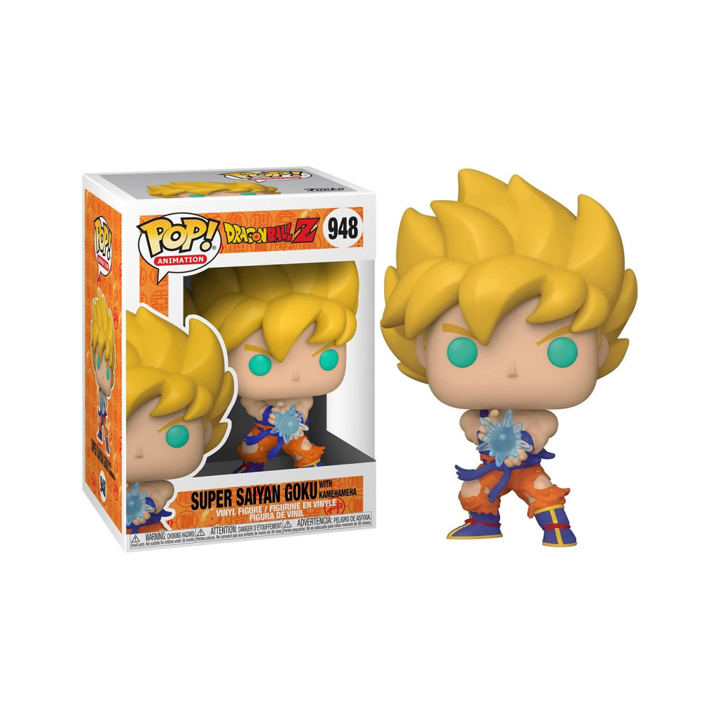 Figurine Pop! - Super Saiyan Goku with Kamehameha n°948