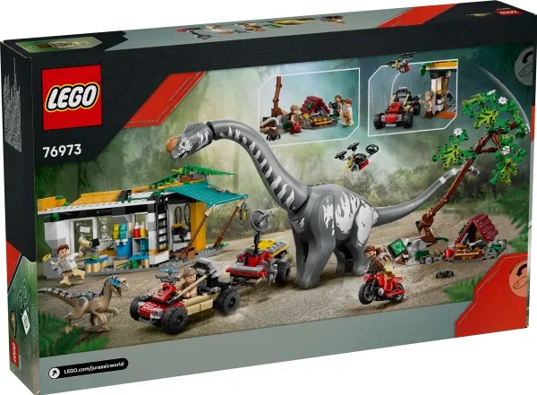 LEGO Jurassic World 76973 Sporingsmission: Raptor og titanosaurus