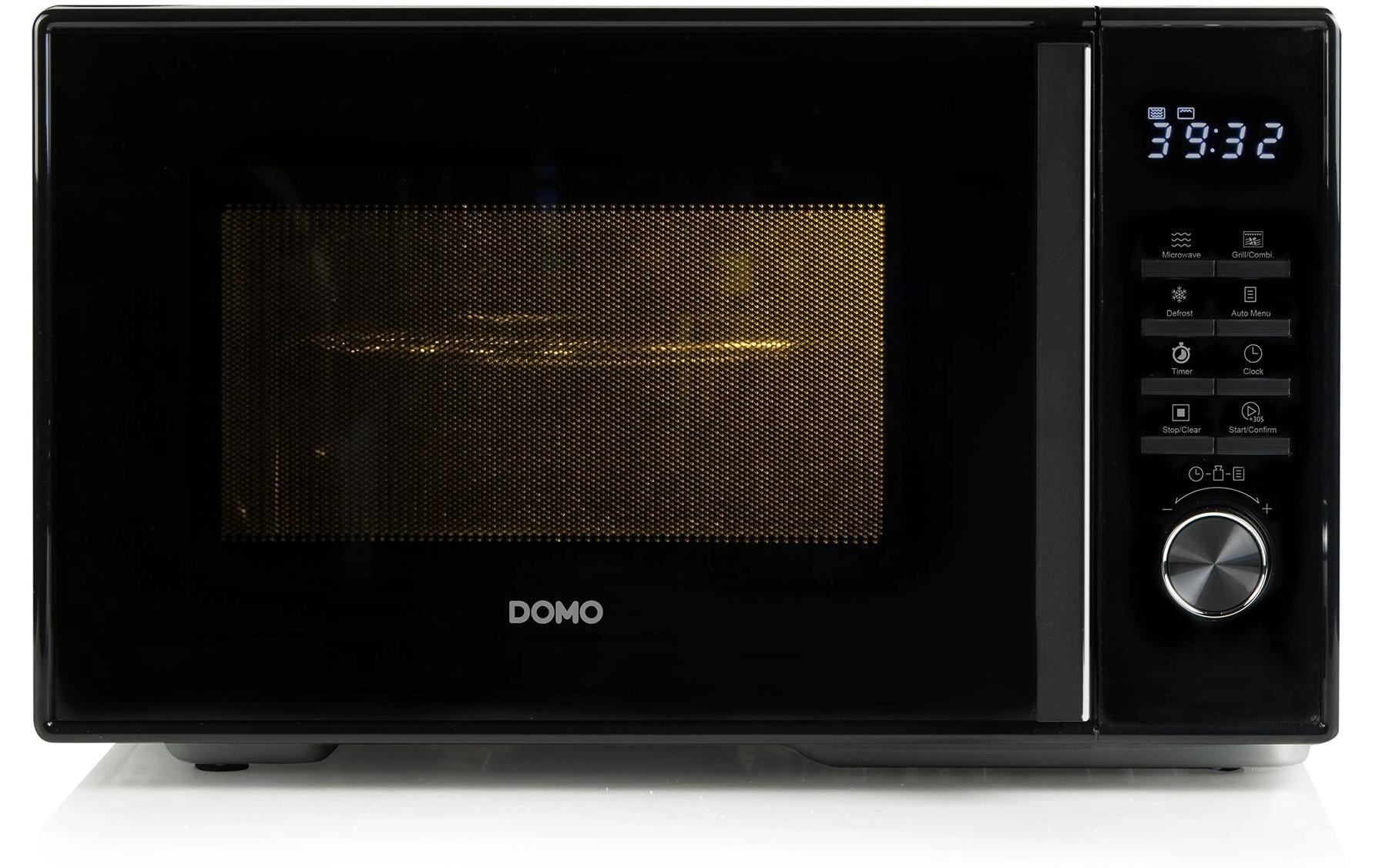 Mikrowelle mit Grill DO22501G Schwarz<br>Mikrowelle mit LED-Anzeige