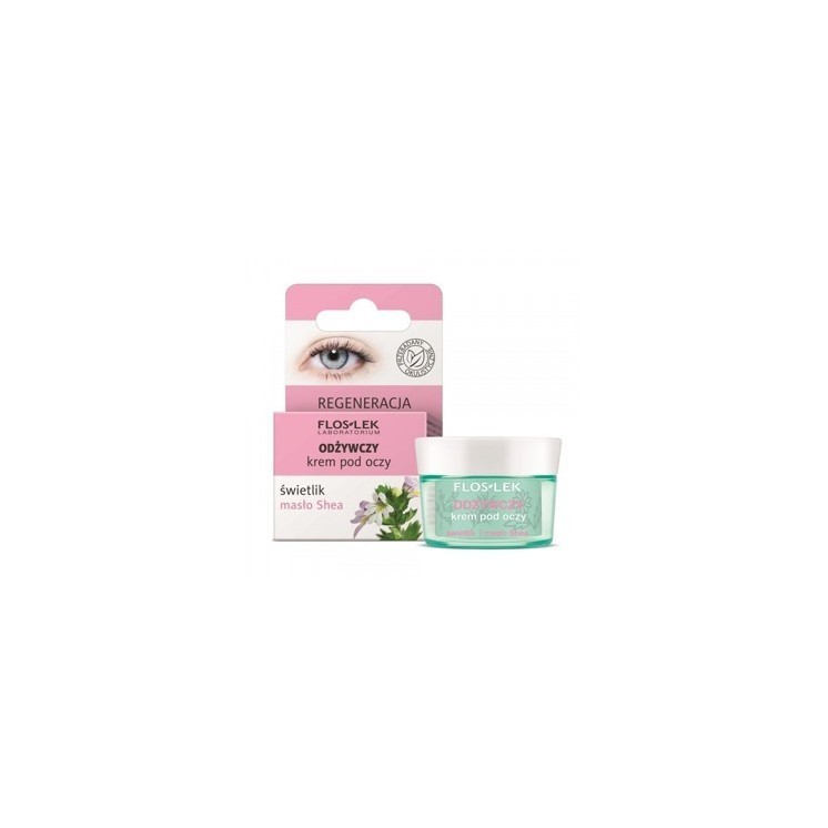 Floslek Voedende Oogcrème Ogentroost en Sheaboter 15 ml