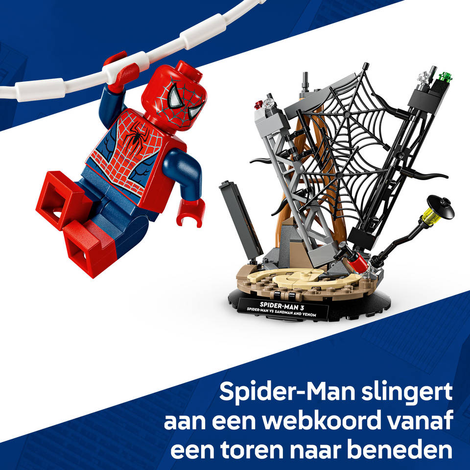 LEGO Marvel ultieme strijd: Spider-Man vs. Sandman 76334