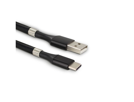 MOOOV - Kit accessoires smartphone Câble usb-c /usb-a aimanté 2 m - noir