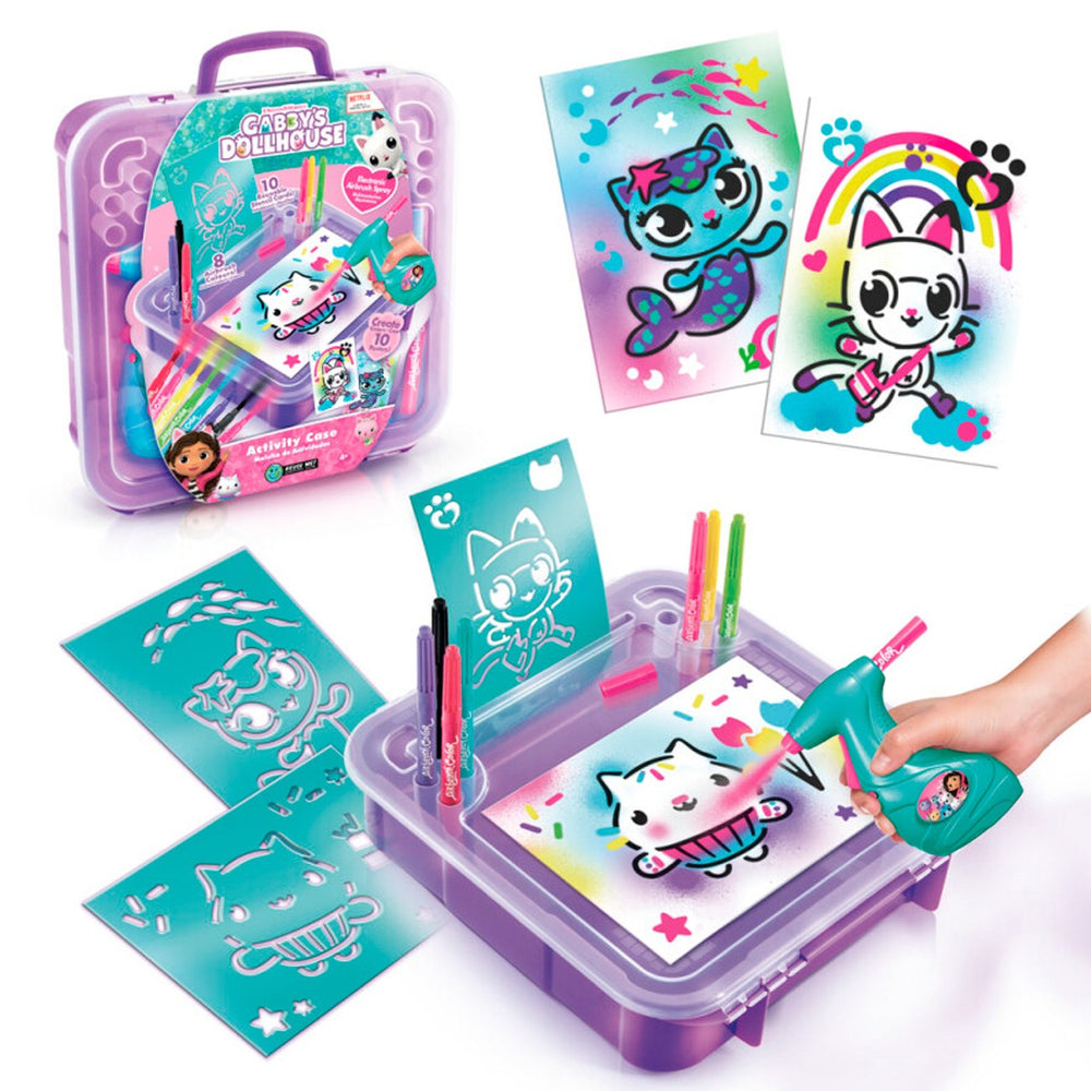 Køb Gabby's Dollhouse Airbrush Art Activity Case