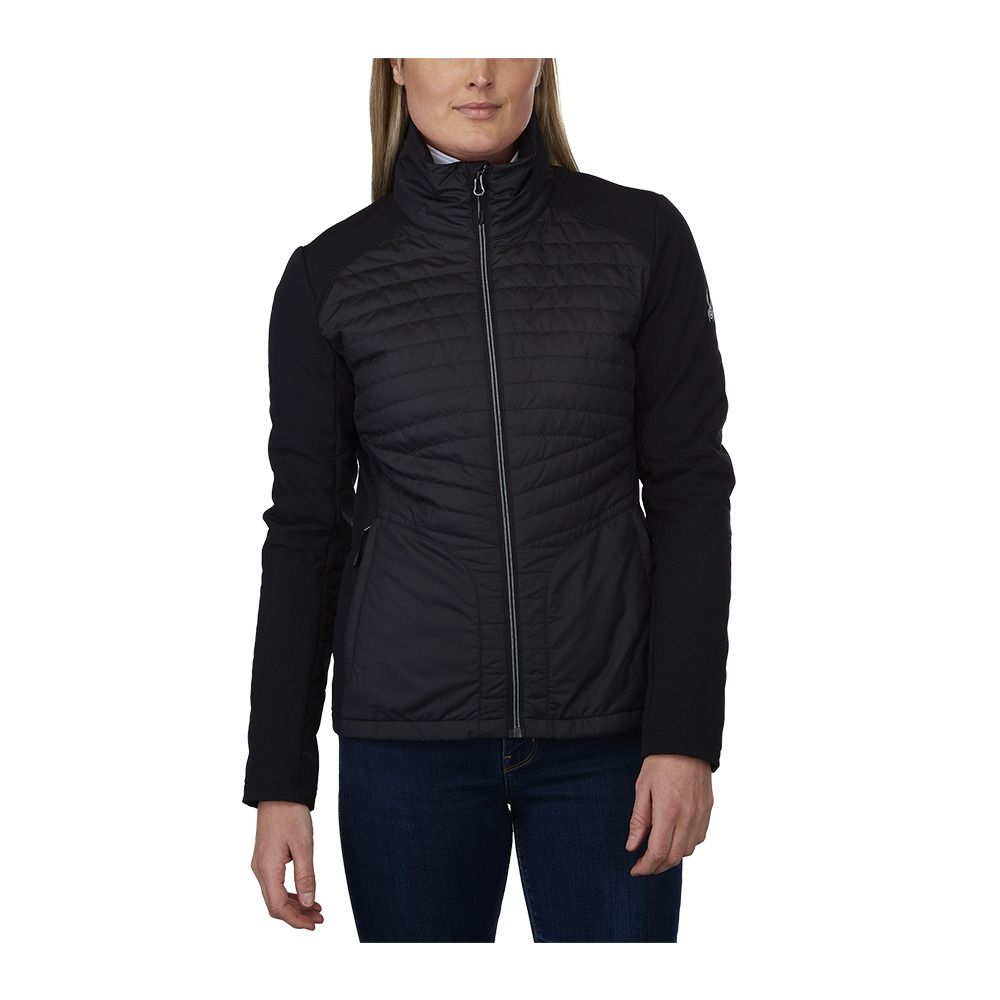 Spyder GLISSADE HYBRID - Veste Femme blk blk