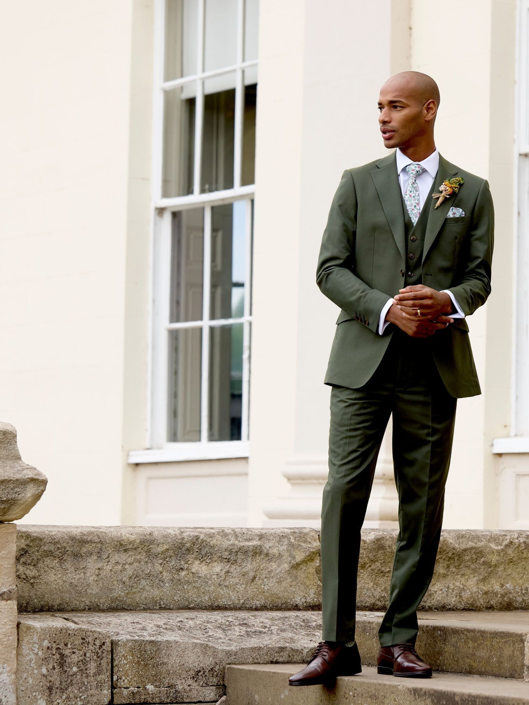 Skopes Harvey Single Breasted Tailored Fit Suit Waistcoat